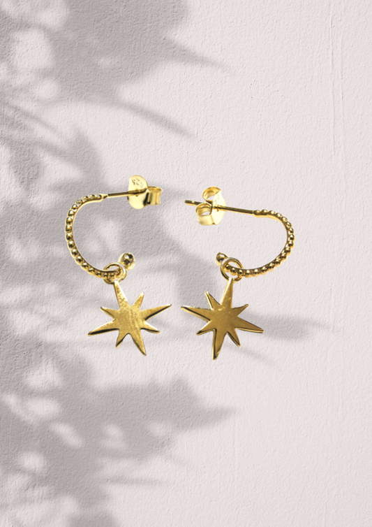 Pendientes Estrella Polar